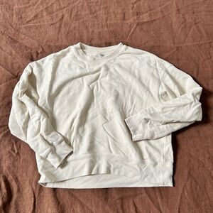 Uniqlo Off-White Knit Crewneck